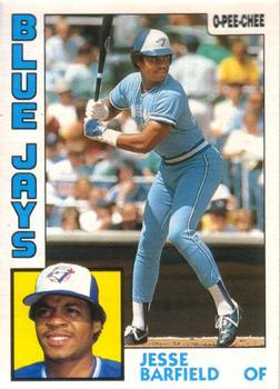 #316 Jesse Barfield - Toronto Blue Jays - 1984 O-Pee-Chee Baseball