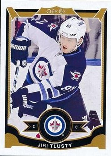 #316 Jiri Tlusty - Winnipeg Jets - 2015-16 O-Pee-Chee Hockey