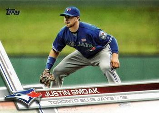 #316 Justin Smoak - Toronto Blue Jays - 2017 Topps Baseball