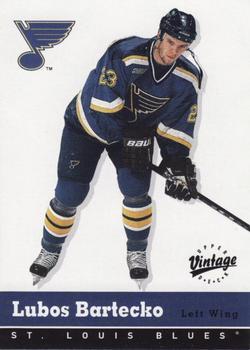 #316 Lubos Bartecko - St. Louis Blues - 2000-01 Upper Deck Vintage Hockey