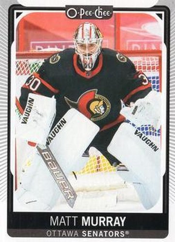 #316 Matt Murray - Ottawa Senators - 2021-22 O-Pee-Chee Hockey