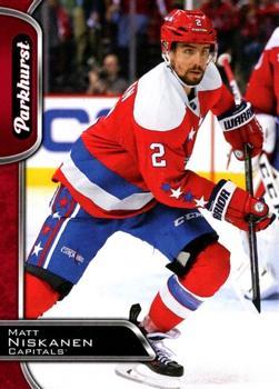 #316 Matt Niskanen - Washington Capitals - 2016-17 Parkhurst - Red Hockey