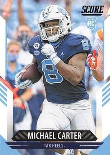 #316 Michael Carter - North Carolina Tar Heels - 2021 Score Football