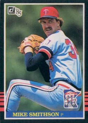 #316 Mike Smithson - Minnesota Twins - 1985 Donruss Baseball