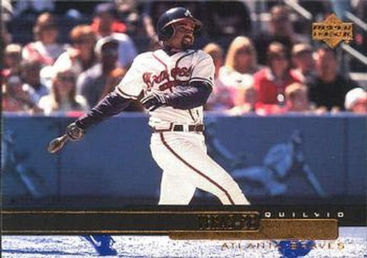 #316 Quilvio Veras - Atlanta Braves - 2000 Upper Deck Baseball