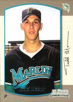 #316 Todd Moser - Florida Marlins - 2000 Bowman Baseball