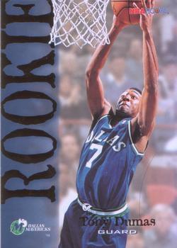 #316 Tony Dumas - Dallas Mavericks - 1994-95 Hoops Basketball