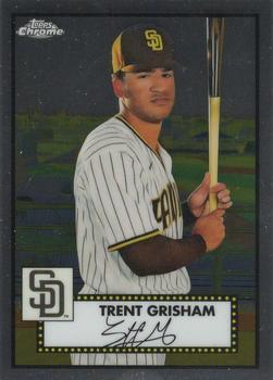 #316 Trent Grisham - San Diego Padres - 2021 Topps Chrome Platinum Anniversary Baseball