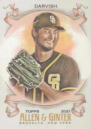 #316 Yu Darvish - San Diego Padres - 2021 Topps Allen & Ginter Baseball