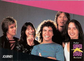 #316 Journey - 1991 Pro Set SuperStars MusiCards