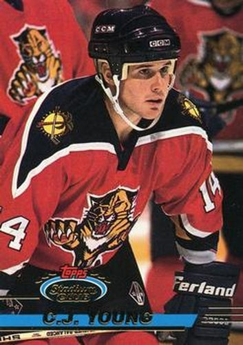 #316 C.J. Young - Florida Panthers - 1993-94 Stadium Club Hockey