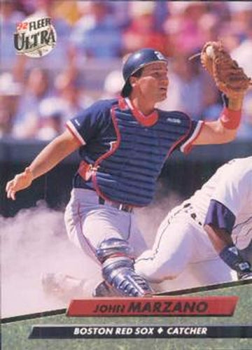 #316 John Marzano - Boston Red Sox - 1992 Ultra Baseball