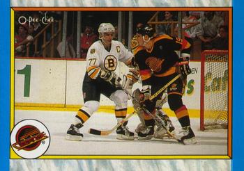 #316 Vancouver Canucks - Vancouver Canucks - 1989-90 O-Pee-Chee Hockey
