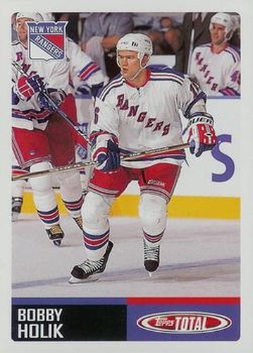 #316 Bobby Holik - New York Rangers - 2002-03 Topps Total Hockey