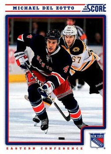 #316 Michael Del Zotto - New York Rangers - 2012-13 Score Hockey