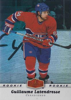 #316 Guillaume Latendresse - Montreal Canadiens - 2006-07 Flair Showcase Hockey