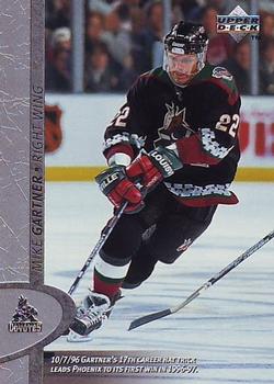 #316 Mike Gartner - Phoenix Coyotes - 1996-97 Upper Deck Hockey