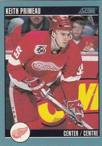 #316 Keith Primeau - Detroit Red Wings - 1992-93 Score Canadian Hockey