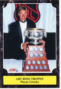 #317 Wayne Gretzky - Los Angeles Kings - 1991-92 Score Canadian Hockey