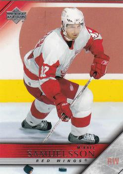 #317 Mikael Samuelsson - Detroit Red Wings - 2005-06 Upper Deck Hockey