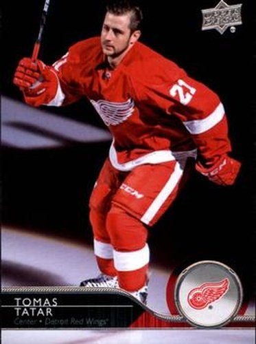 #317 Tomas Tatar - Detroit Red Wings - 2014-15 Upper Deck Hockey