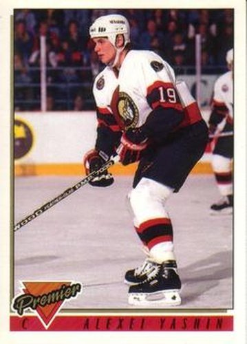 #317 Alexei Yashin - Ottawa Senators - 1993-94 O-Pee-Chee Premier Hockey