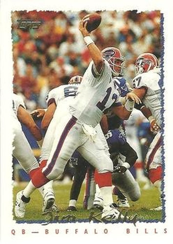 #317 Jim Kelly - Buffalo Bills - 1995 Topps Football