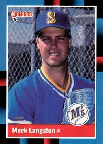 #317 Mark Langston - Seattle Mariners - 1988 Donruss Baseball
