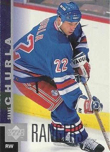 #317 Shane Churla - New York Rangers - 1997-98 Upper Deck Hockey