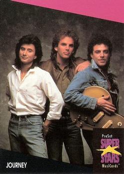 #317 Journey - 1991 Pro Set SuperStars MusiCards