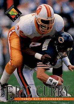 #317 Eric Curry - Tampa Bay Buccaneers - 1994 Pro Line Live Football