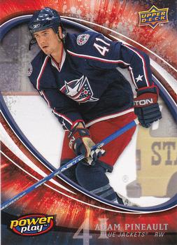 #317 Adam Pineault - Columbus Blue Jackets - 2008-09 Upper Deck Power Play Box Set Hockey