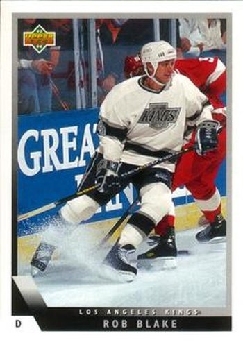 #317 Rob Blake - Los Angeles Kings - 1993-94 Upper Deck Hockey