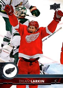 #317 Dylan Larkin - Detroit Red Wings - 2017-18 Upper Deck Hockey
