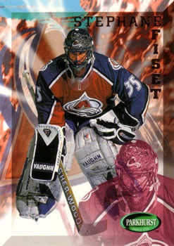 #317 Stephane Fiset - Colorado Avalanche - 1995-96 Parkhurst International Hockey