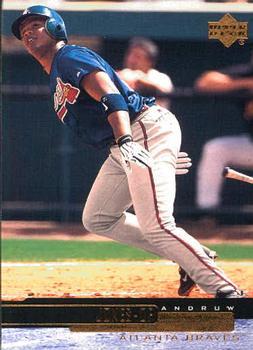 #317 Andruw Jones - Atlanta Braves - 2000 Upper Deck Baseball
