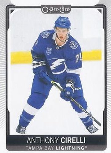#317 Anthony Cirelli - Tampa Bay Lightning - 2021-22 O-Pee-Chee Hockey