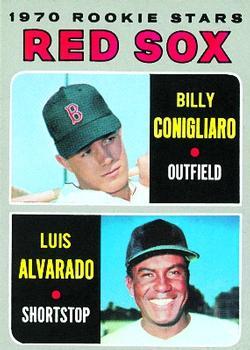 #317 Red Sox 1970 Rookie Stars Billy Conigliaro / Luis Alvarado - Boston Red Sox - 1970 Topps Baseball