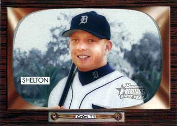 #317 Chris Shelton - Detroit Tigers - 2004 Bowman Heritage Baseball