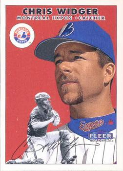 #317 Chris Widger - Montreal Expos - 2000 Fleer Tradition Baseball
