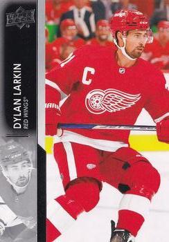 #317 Dylan Larkin - Detroit Red Wings - 2021-22 Upper Deck Hockey
