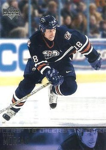 #317 Ethan Moreau - Edmonton Oilers - 2003-04 Upper Deck Hockey