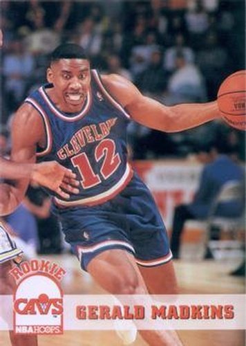 #317 Gerald Madkins - Cleveland Cavaliers - 1993-94 Hoops Basketball