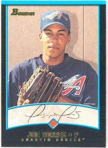 #317 Joe Torres - Anaheim Angels - 2001 Bowman Baseball