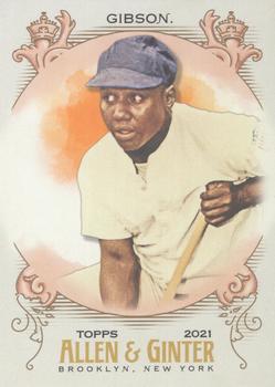 #317 Josh Gibson - Homestead Grays - 2021 Topps Allen & Ginter Baseball