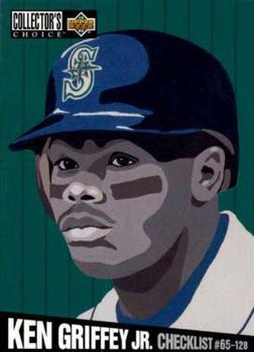 #317 Ken Griffey Jr. - Seattle Mariners - 1994 Collector's Choice Baseball