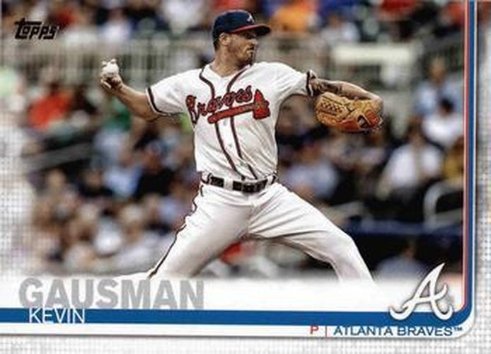 #317 Kevin Gausman - Atlanta Braves - 2019 Topps Baseball
