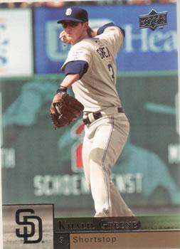 #317 Khalil Greene - San Diego Padres - 2009 Upper Deck Baseball