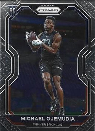 #317 Michael Ojemudia - Denver Broncos - 2020 Panini Prizm Football