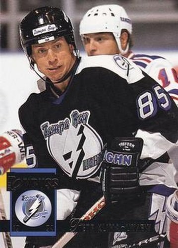 #317 Petr Klima - Tampa Bay Lightning - 1993-94 Donruss Hockey